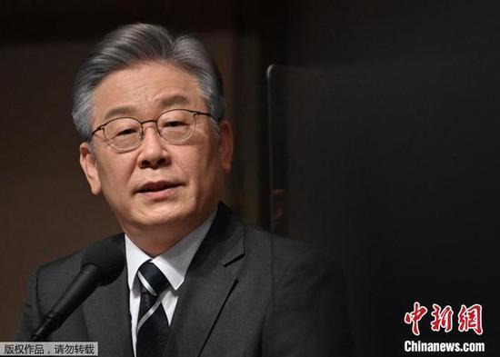  资料图：李在明。