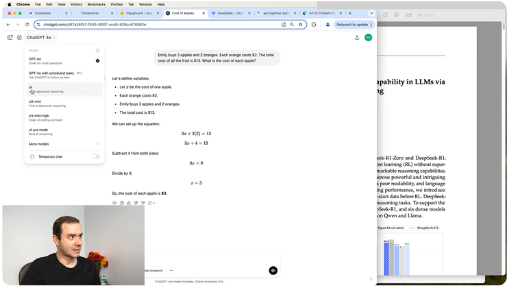 andrej karpathy 最新影片盛赞 deepseek：r1 正在发现人类思考的逻辑并进行复现