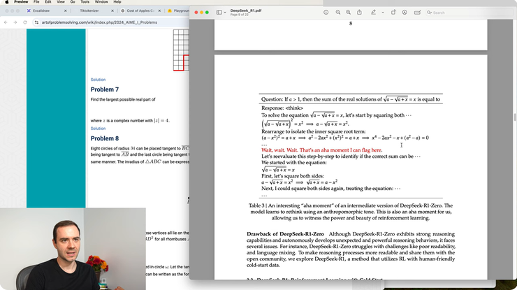 andrej karpathy 最新影片盛赞 deepseek：r1 正在发现人类思考的逻辑并进行复现