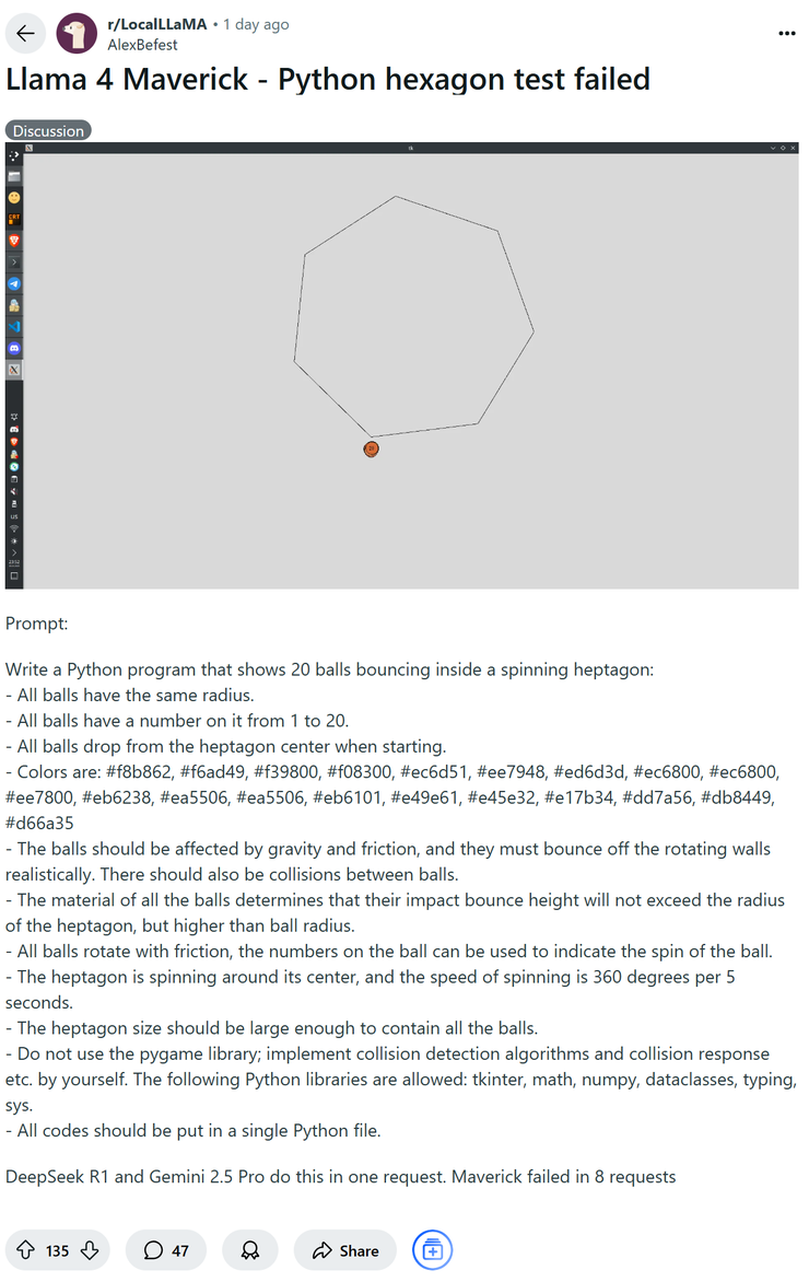 llama 4 刷榜作弊引热议，20 万显卡集群就做出了个这？