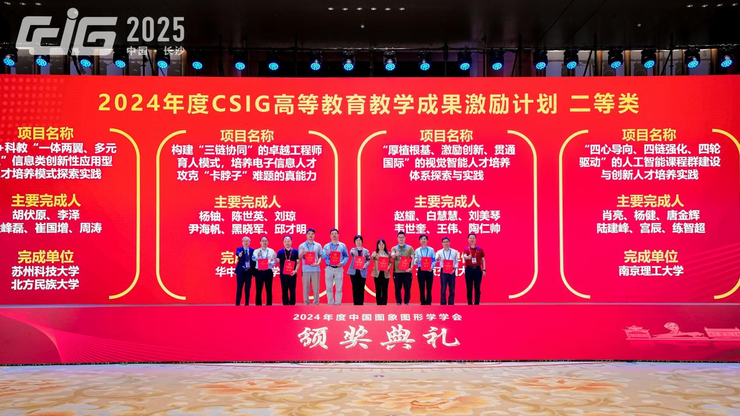 【动态】中国图象图形学学会颁奖典礼在长沙隆重举行