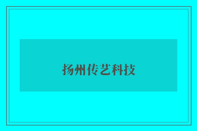 扬州传艺科技