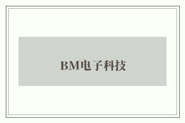 bm电子科技
